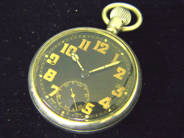 rolex ww2 pocket watch